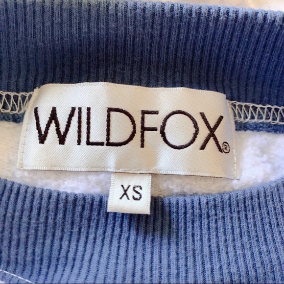 WILDFOX $138 KISS ME VOTED BAGGY SWEATSHIRT RARE - Picture 6 of 6